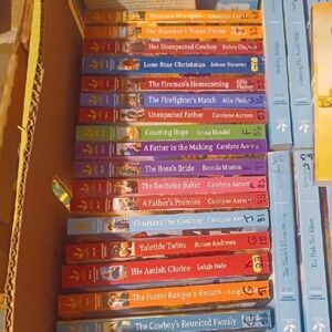 Love Inspired Heartwarmimg Inspirational Romance Book Lot Of 18 Aarson Andrews